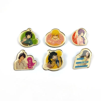 Buy High Standards Offset Printed Cartoon Lapel Pins ODM / OEM For Event online manufacture
