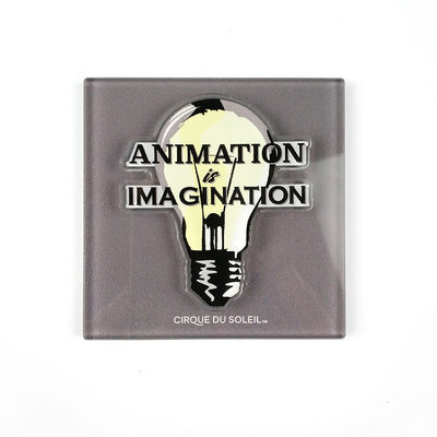 Buy Custom Acrylic Magnet Light Bulb 2 Tier Personalized Refrigerator Magnets online manufacture