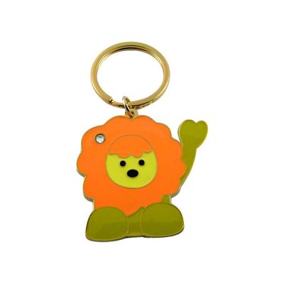 Buy Animal  Custom Metal Keychains Vendor Promotional Cute Cartoon Key Ring Bespoke online manufacture