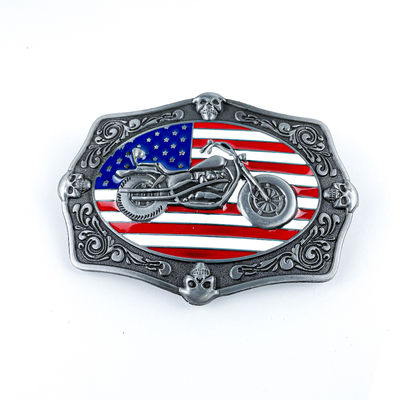 Buy Men'S Fashion Custom Made Belt Buckles Motor Cycle Style Sheriff Belt Buckle Antique Silver Metal online manufacture