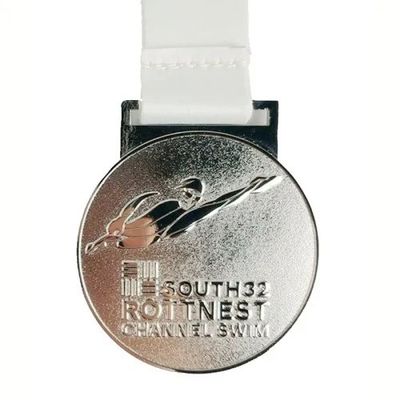 Buy Epoxy Coating Bespoke Swimming Medal Design For Free 1-5 Colors online manufacture
