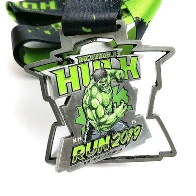 Buy Marvel Co Branded Spinning Half Marathon Medals unique designs For Awards online manufacture