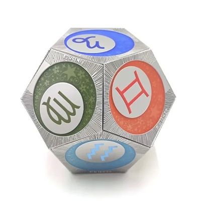 Buy Zinc Alloy Zodiac Signs Segment Personalized Medal Twelve Segmented Constellation online manufacture
