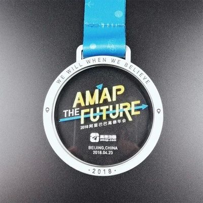 Buy Durable Fun Run Custom Acrylic Medals / Beautiful And Dazzling Acrylic Medallions online manufacture