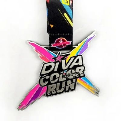 Buy Custom Shape Design Personalized Medals With Color Infill / Soft Enamel Awards online manufacture