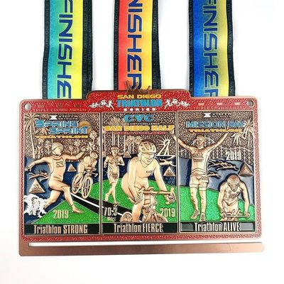 Buy Ironman Triathlon Medals For Awards Custom Event Medals Simple Souvenirs online manufacture
