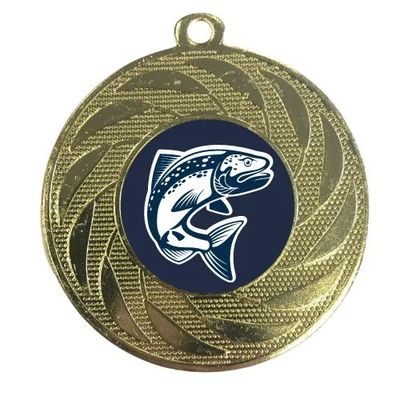 Buy Customized Universal Stock Fishing Medals for Fishing Clubs online manufacture