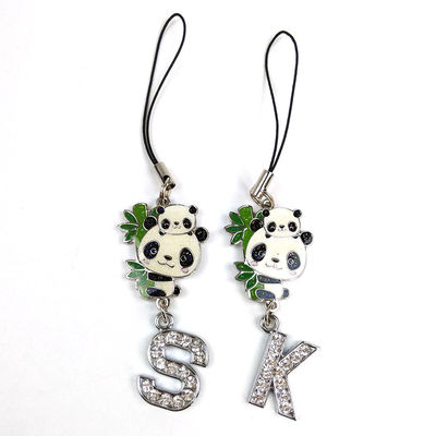 Buy Panda Element Custom Couple Keychains Couple Key Ring Metal Cartoon online manufacture