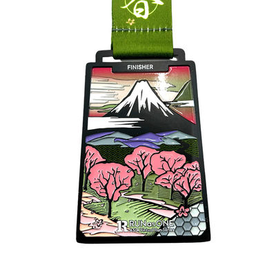 Buy Asia Virtual Run Series Races Award Soft Enamel Medal Customization online manufacture