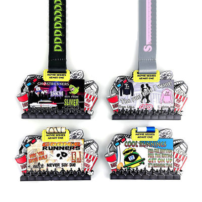 Buy UV Printing Fun Running Medals Excellent Characteristics Of Waterproof And Wear Resistant online manufacture