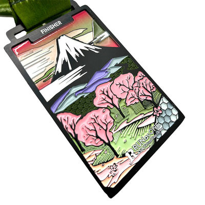Buy Asia Virtual Run Series Races Award Soft Enamel Medal Customization online manufacture