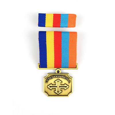 Buy Customized Honor Medal With Ribbon for Corporate Employee Recognition online manufacture