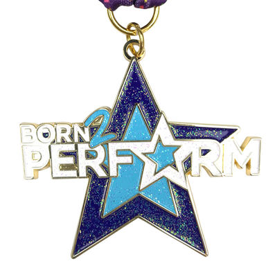 Buy Die Casting Star Shaped Medal with Lacquer Baked online manufacture