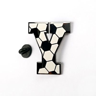 Buy Promotional Hard Enamel Soccer Sport Pin With Rubber Back online manufacture