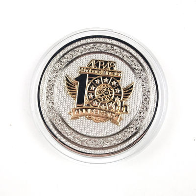Buy 10th Anniversary Commemorative Coin Promotion Art Gifts Collectible Coins online manufacture