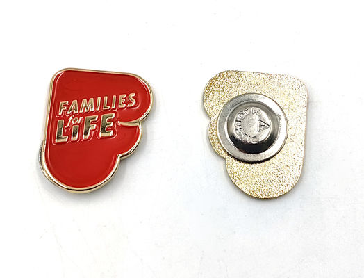 Buy Commemorative Public Service Badge Single Metal Color Soft Enamel Lapel Pins online manufacture