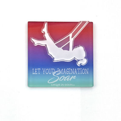 Buy UV Printing Style Acrylic Magnet Material Type Refrigerator Decor Magnets Benefit online manufacture
