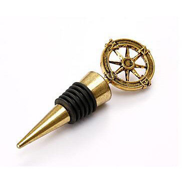 Buy Custom Adventure Compass Wine Stopper For Unique Wine Preservation online manufacture