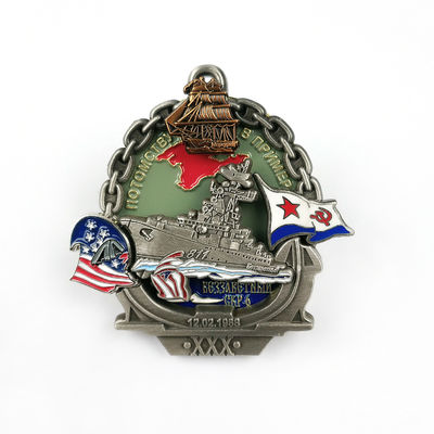 Buy Custom 3D Badge Layers Screw Exceptional Craftsmanship For Tournaments online manufacture