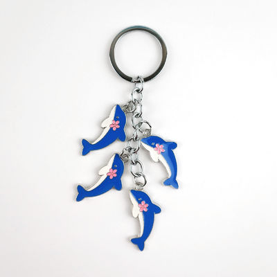 Buy Zinc Alloy Soft Enamel Dolphin Keychain A Charming Accessory for Ocean Lovers online manufacture