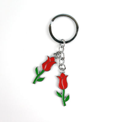 Buy Customized Rose Keychain for Promotion with Deep and Strong Connection online manufacture