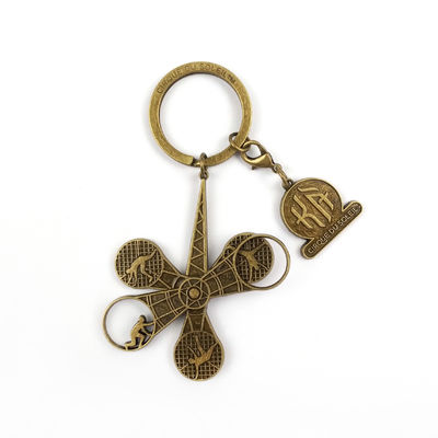 Buy Custom Antique Copper Spinning Keychain Unique Keepsake for Enthusiasts online manufacture