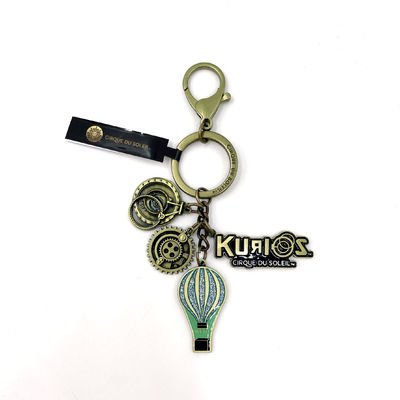 Buy Custom Antique Copper Glitter Keychain With Lobster Clip The Essential Tool for Marketing Strategy online manufacture