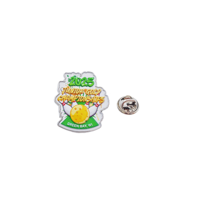 Buy 2025 UV Printing Summer Badge with Butterfly Clutch Essential Item for Your Marketing Plan online manufacture