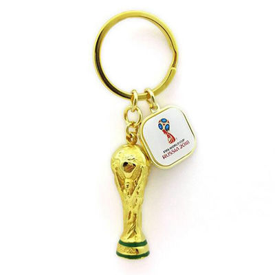 Buy Miniature Russia World Cup Trophy Keychain Soccer Race Keyring Design online manufacture