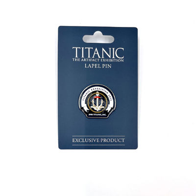 Buy Lapel Pin for Titanic Enthusiasts Customizable Soft Enamel Badge for Movie Themes Free Design Service Availabl online manufacture