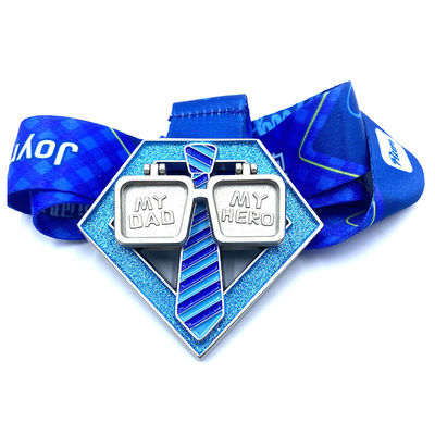 Personalised Father’S Day Holiday 10K Running Custom Event Medals Finisher Awards