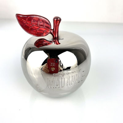 60×60 Mm Zinc Alloy 3D Apple Bottle Opener Perfect For Corporate Gifts