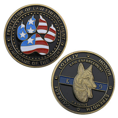 Sequential Names And Custom Words Engraved Military Challenge Coin Designer With Design On Both Sides