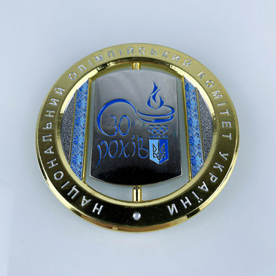 3mm Thickness Soft Enamel Commemorative Gift Ideas For Corporate Anniversaries