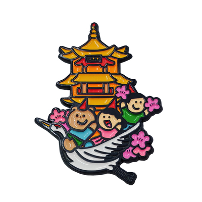 Custom Soft Enamel Pin Smooth Finish and Striking Contrast for Your Design