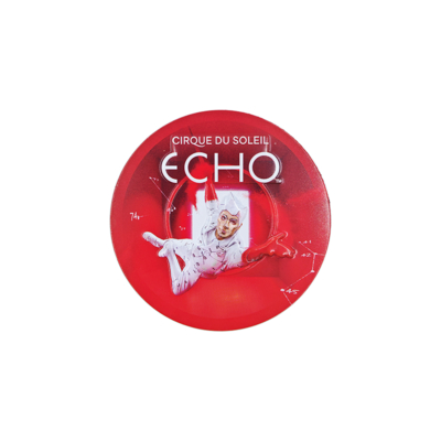 Custom CIRQUE DU SOLEIL ECHO Metallic Fridge Magnet – A Dazzling Tribute to Acrobatic Artistry