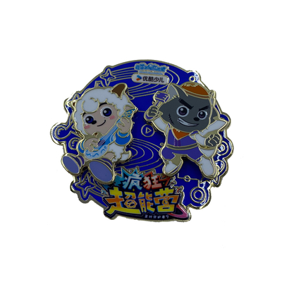Chinese Cartoon IP Collaboration Pin – A Playful Fusion of Culture and Creativity