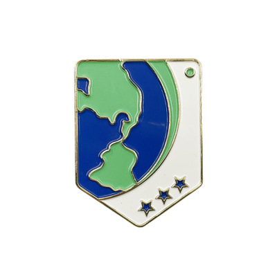 Zinc Alloy Shiny Gold Soft Enamel Badge – A Stylish Emblem of Achievement and Identity