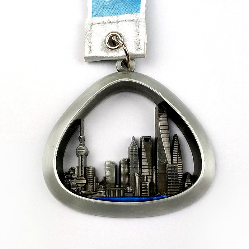 3D Cut Out 10K Finisher Medal for Virtual Marathon