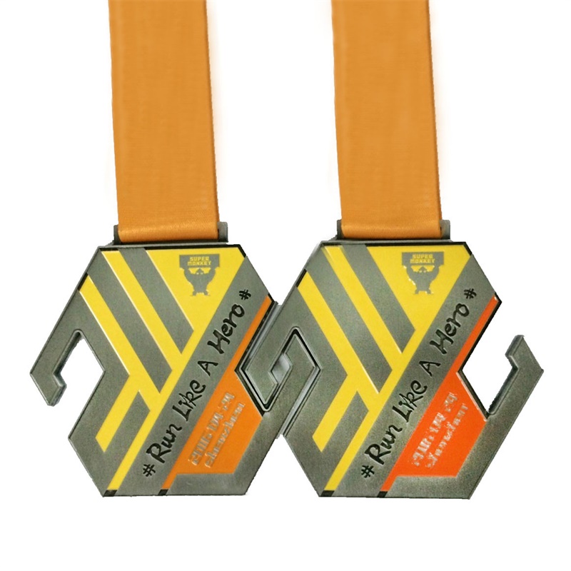 Bespoke Hero Run Series Interlocking Medal - 2 Stages