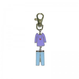 Promotional gifts – creative clothes Soft Enamel Keychain