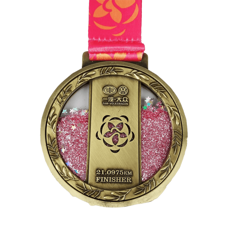 Custom Floating Half Marathon Finisher Medal 21KM
