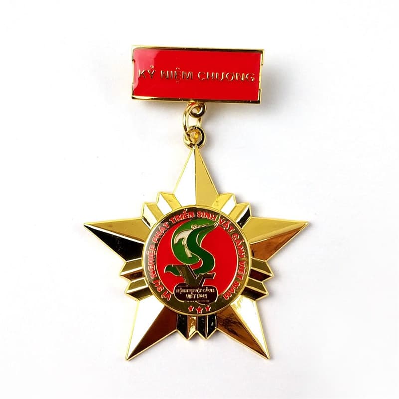 Customized Gold Commemorative Medal