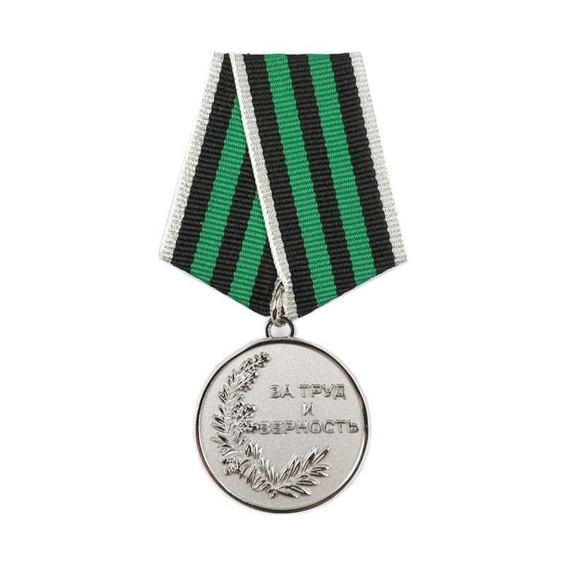 Customized Silver Civilian Awards Medal