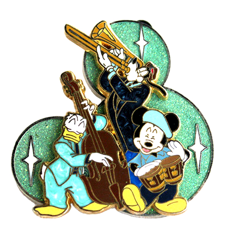 Disney Mickey Chest Badge Promotion Souvenir Lapel Pins