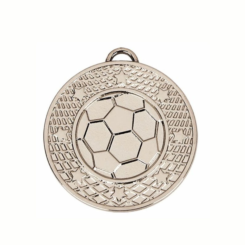 Engraved Soccer Medal