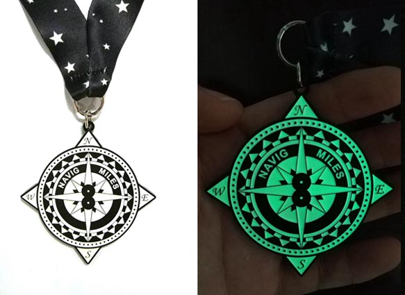 Glow-in-the-dark Medals 1