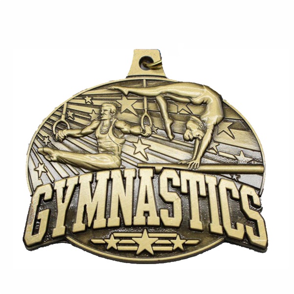 Gold Gymnastics Medal - Parallel Bars