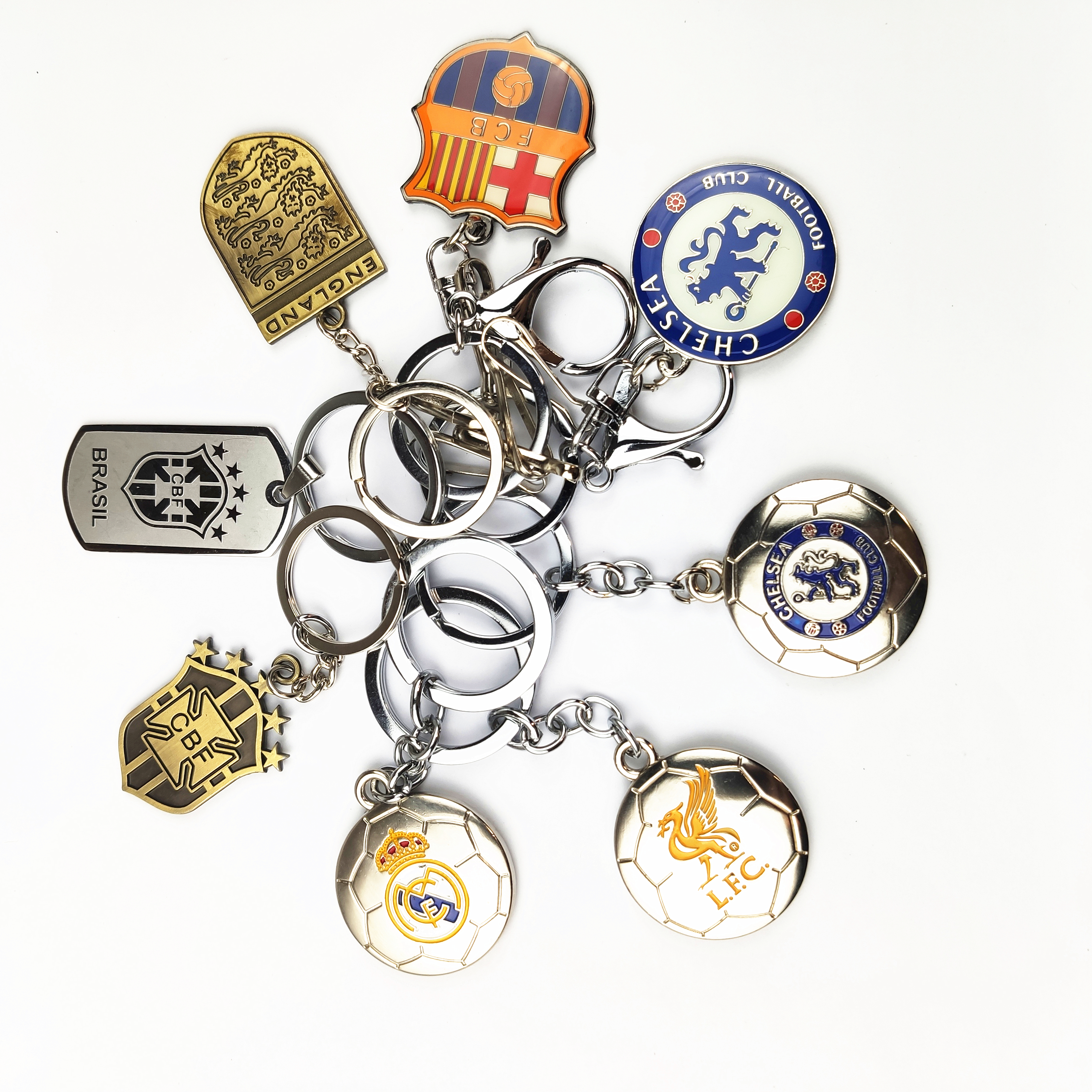 keychain key chain ring flag national souvenir shield liege belgium 