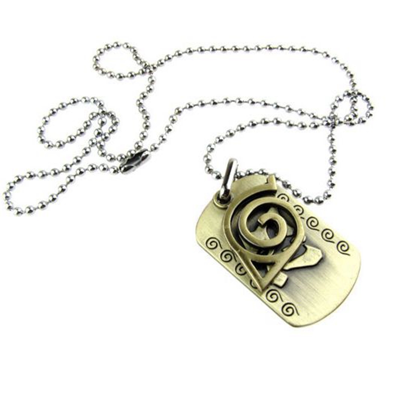 Naruto Dog Tag Necklace (1)